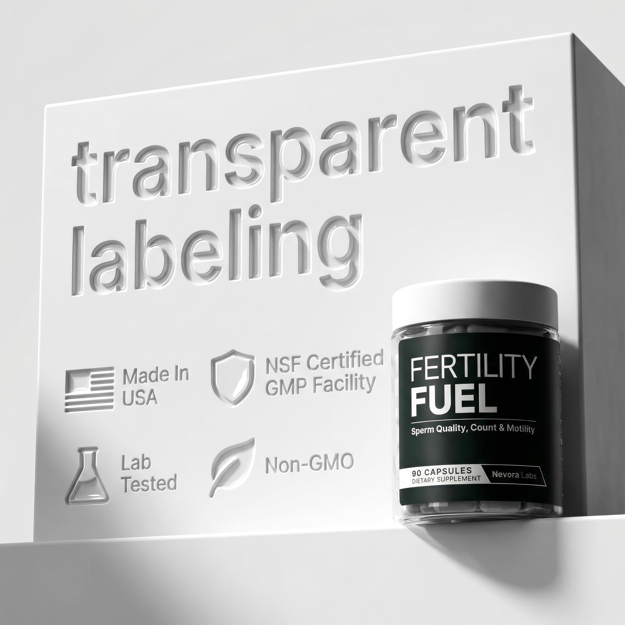 Nevora Labs Fertility Fuel ingredients list