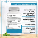 NEW AGE All-in-One Cortisol Support Supplement serving suggestion