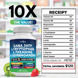 NEW AGE All-in-One GABA Support Supplement nutritional information