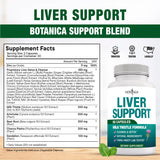 NEW AGE Artichoke Liver Support Supplement side view packaging