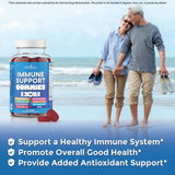 NEW AGE Astragalus Extract Gummies back view with nutritional information