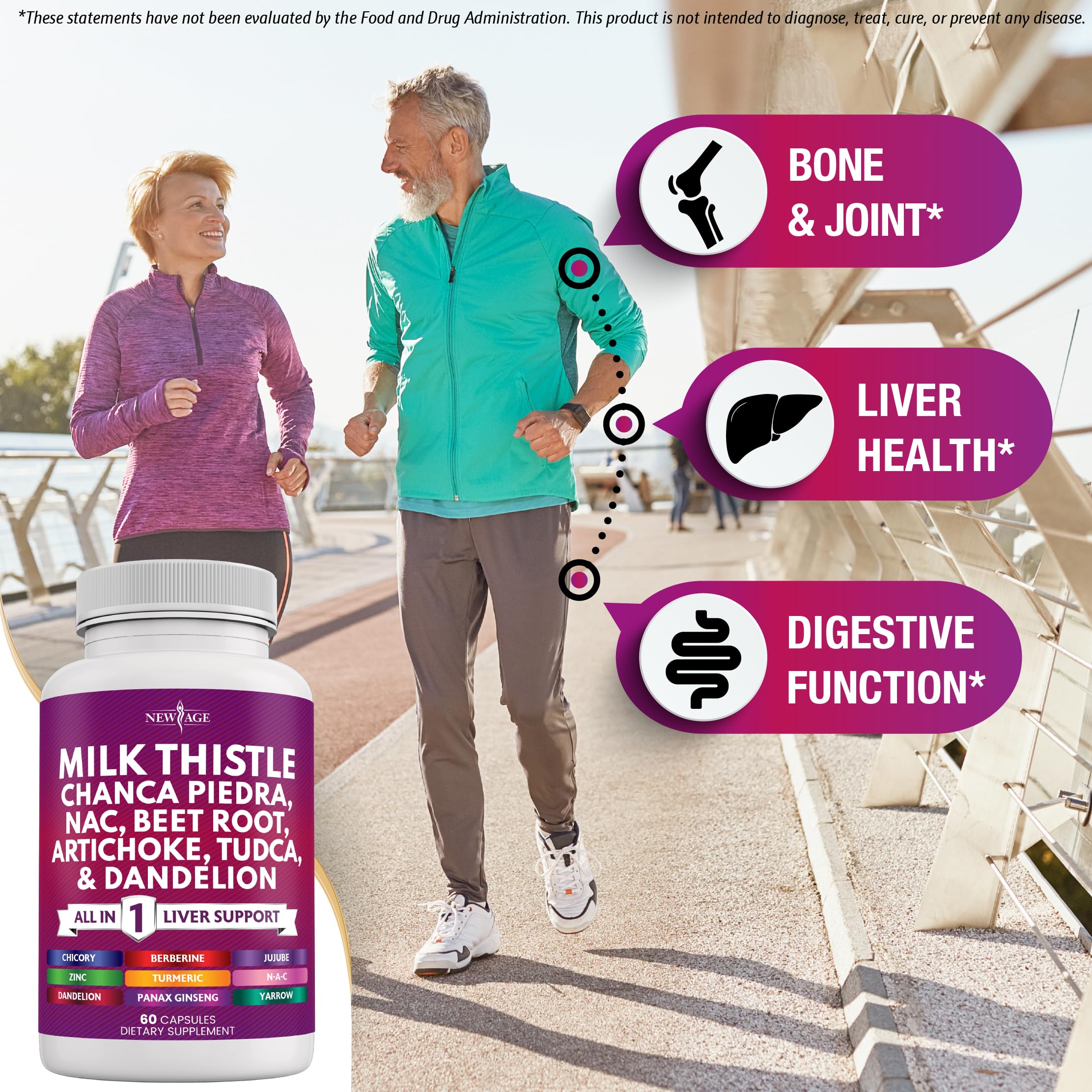 NEW AGE Astragalus Liver Support Supplement ingredients list