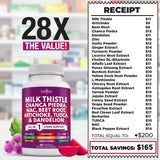 NEW AGE Astragalus Liver Support Supplement with herbal extracts