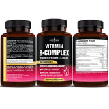 NEW AGE B-Complex Vitamins displayed with a measuring spoon