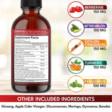 NEW AGE Berberine with Ceylon Cinnamon Drops dropper close-up
