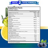 NEW AGE Bilberry Extract Capsules 300mg back view