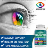 NEW AGE Bilberry Extract Capsules 300mg capsules on a table
