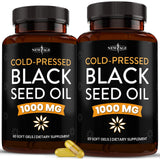 NEW AGE Black Seed Oil 1000mg capsule bottle front view