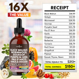 NEW AGE Black Walnut Wormwood Complex Liquid Droppers lifestyle shot