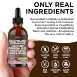 NEW AGE Black Walnut Wormwood Complex Liquid Droppers on a countertop
