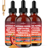 NEW AGE Cayenne Pepper Liquid Drops bottle front view