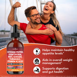 NEW AGE Cayenne Pepper Liquid Drops dropper close-up