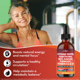 NEW AGE Cayenne Pepper Liquid Drops ingredients list on packaging