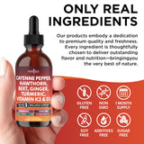 NEW AGE Cayenne Pepper Liquid Drops with measuring spoon