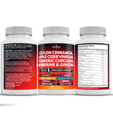 NEW AGE Ceylon Cinnamon & ACV Supplement packaging details