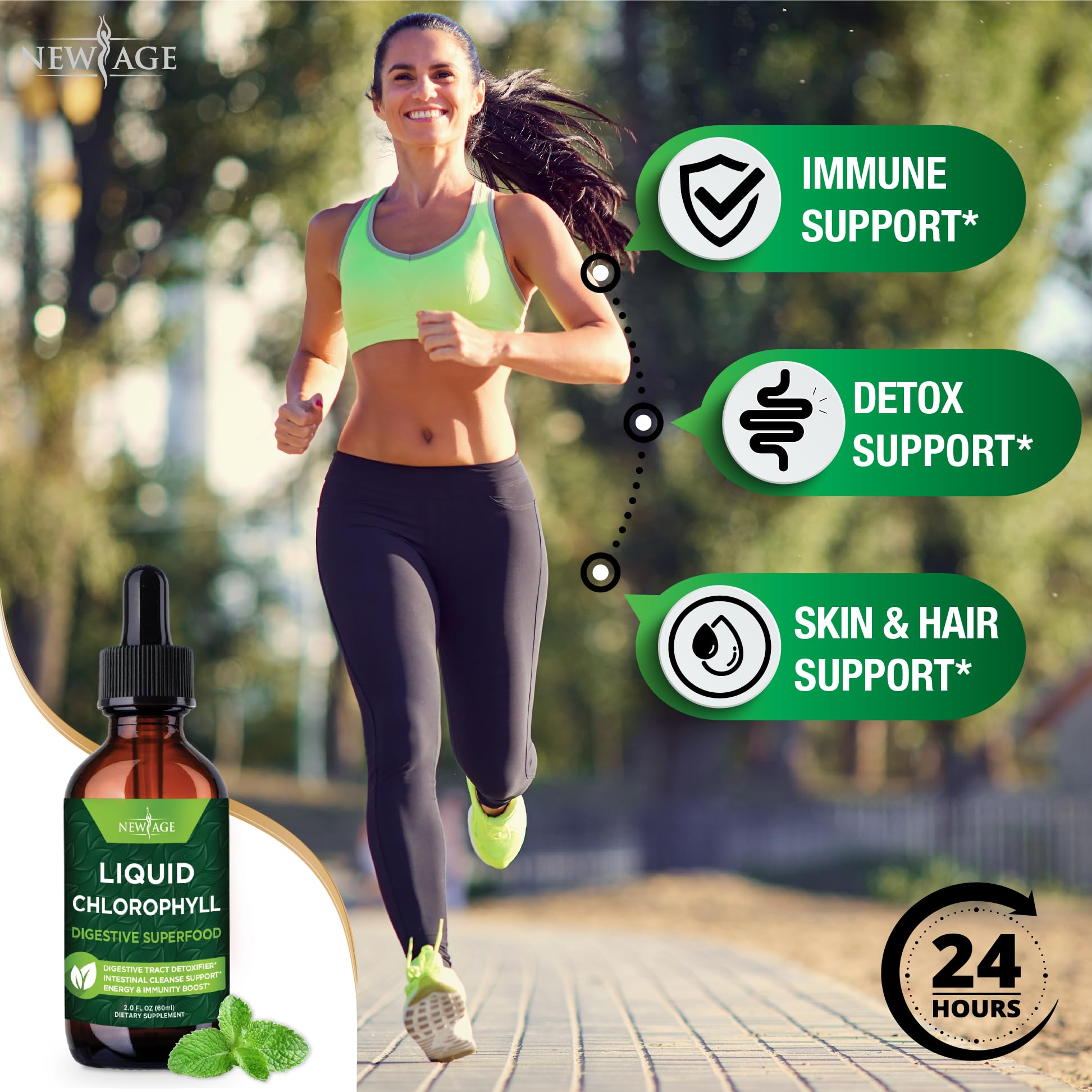 NEW AGE Chlorophyll Drops ingredients list