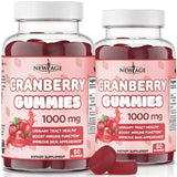 NEW AGE Cranberry Gummies 1000mg front view
