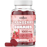 NEW AGE Cranberry Gummies front view with packaging