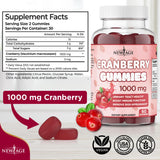 NEW AGE Cranberry Gummies side view showing gummy texture