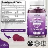 NEW AGE daily wellness System Support Gummies close-up of gummies