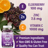 NEW AGE daily wellness System Support Gummies on a kitchen counter