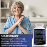 NEW AGE DHEA Supplement Capsules close-up of capsules