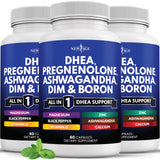 NEW AGE DHEA Supplement Capsules front view
