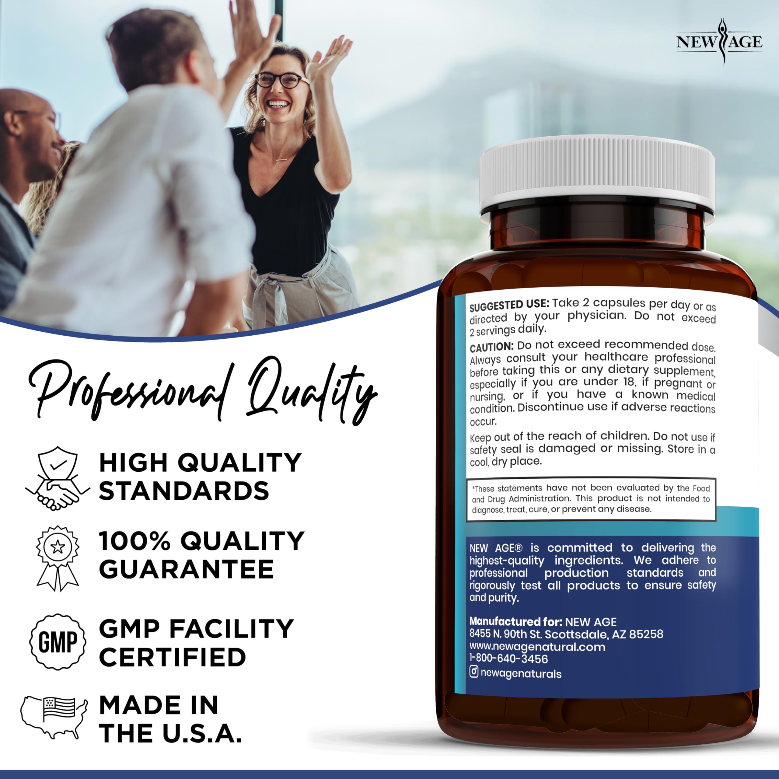NEW AGE Dong Quai Supplement with natural herbs