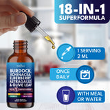 NEW AGE Echinacea Burdock Root Liquid Drops packaging