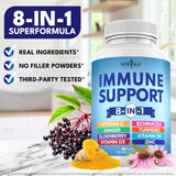 NEW AGE Echinacea daily wellness Support Capsules in hand