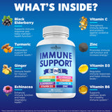 NEW AGE Echinacea daily wellness Support Capsules side view