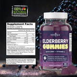 NEW AGE Elderberry Gummies showing gummy texture