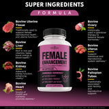 NEW AGE Female Supplement Capsules 60 Count side view