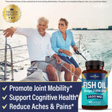 NEW AGE Fish Oil Omega 3 2500mg nutritional information