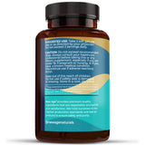 NEW AGE Fish Oil Omega 3 softgel bottle on a table