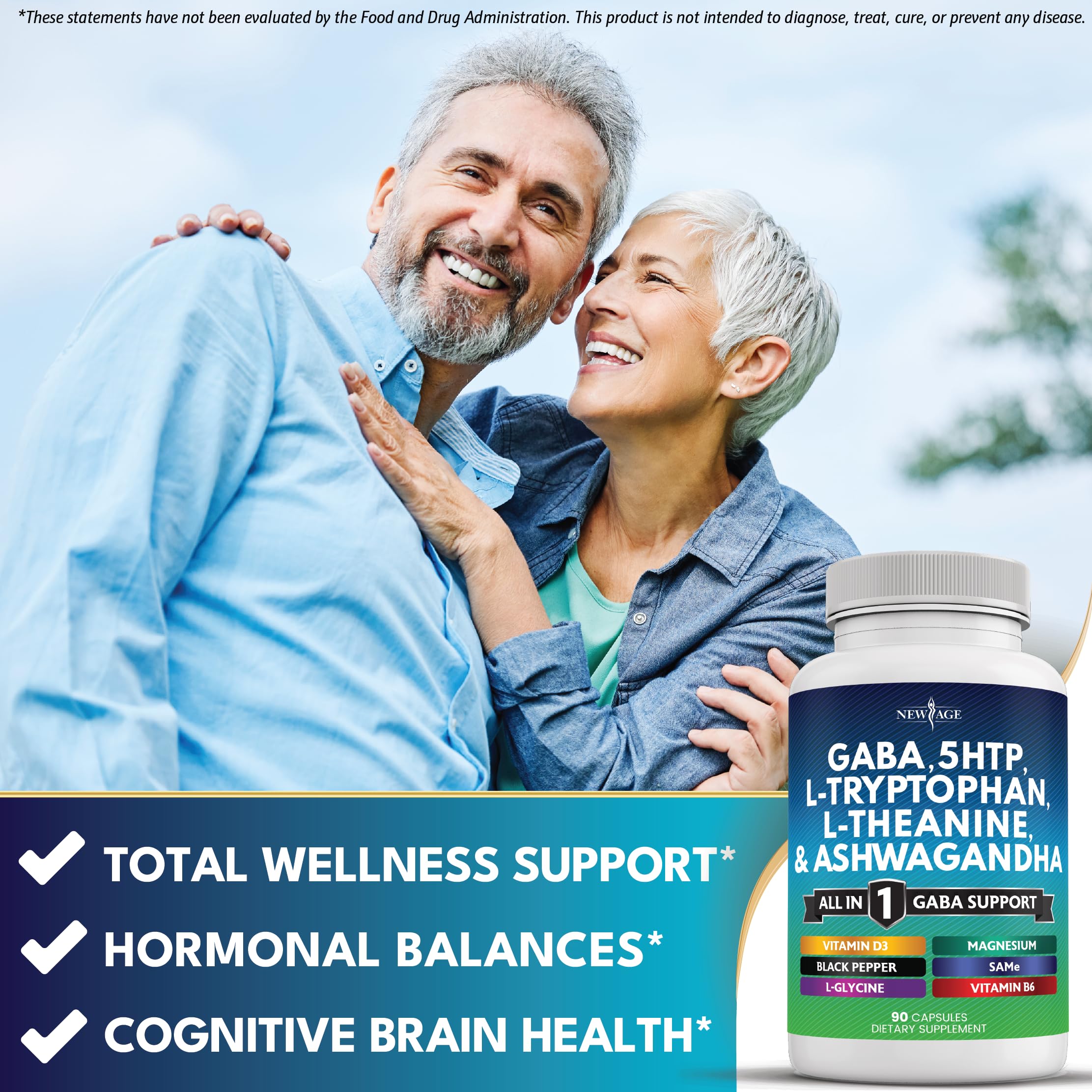 NEW AGE GABA Support Supplement ingredients list