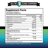 NEW AGE GABA Support Supplement packaging side view