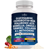 NEW AGE Glucosamine Chondroitin MSM Supplement front view