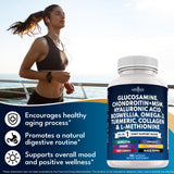 NEW AGE Glucosamine Chondroitin MSM Supplement packaging