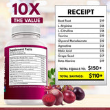NEW AGE Grape Seed Extract & Beet Root NO2 Blend capsule close-up