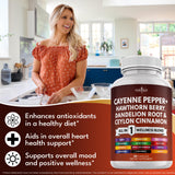NEW AGE Hawthorn Berry Extract Capsules with ingredients list