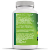 NEW AGE Herbal Supplement on a wooden table