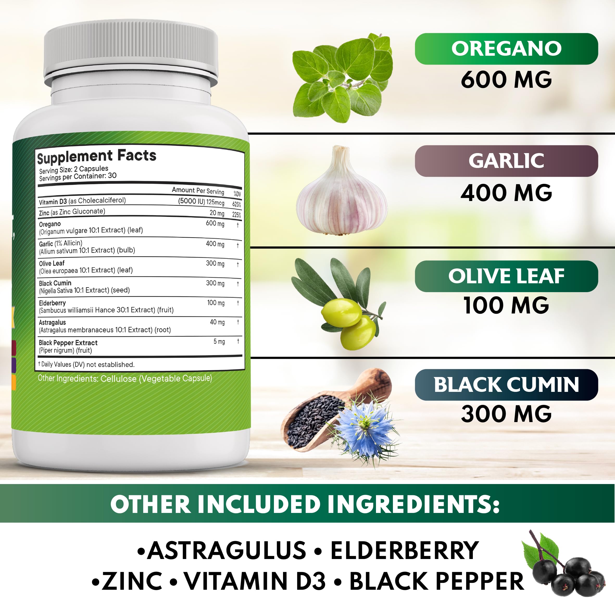 NEW AGE Herbal Supplement showing capsule contents