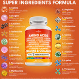 NEW AGE L-Lysine supplement capsules close-up