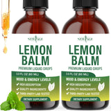 NEW AGE Lemon Balm Drops front view with dropper