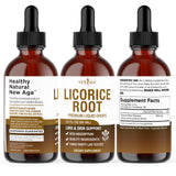 NEW AGE Licorice Root Drops 113g with organic ingredients