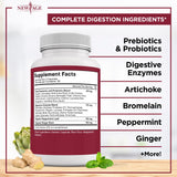 NEW AGE Lipase daily Enzymes supplement with packaging