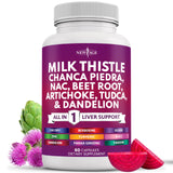 NEW AGE Liver Support Supplement front view with packaging