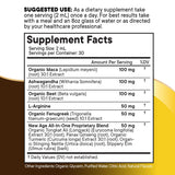 NEW AGE Maca Root and Stinging Nettle Drops bottle side view