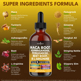 NEW AGE Maca Root and Stinging Nettle Drops packaging